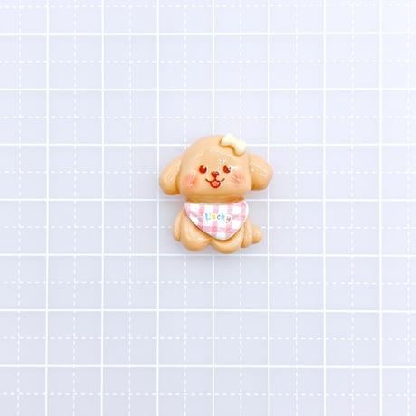 Ｎｏ.1023  トイプードル  犬  わんちゃん  デコパーツ
