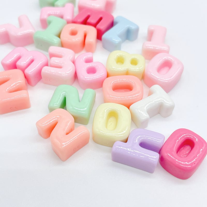 No．678 数字 パーツ | DECOPARTS SHOP はぴいちご