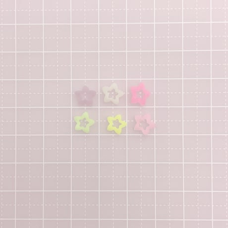 Ｎｏ．964   蓄光   スター   星 フレーク  トッピング