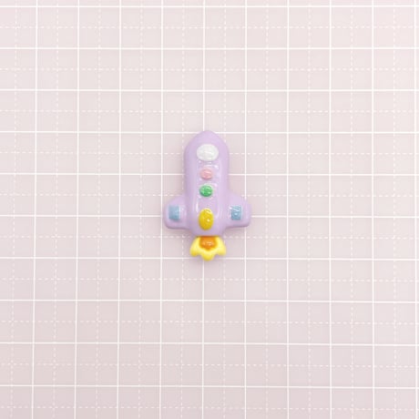 Ｎｏ.1044  ロケット  デコパーツ