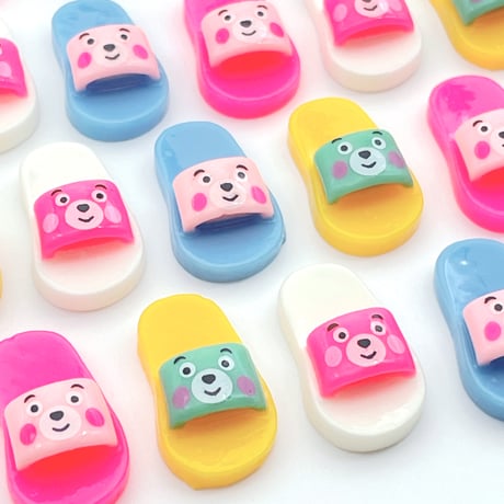 Ｎｏ．1017   サンダル  カラフル  デコパーツ
