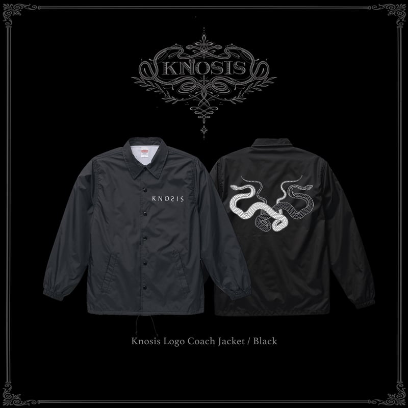 Knosis Logo Coach Jacket コーチジャケット KNOSIS LOGO COACH JACKET XLサイズ ナイロンジャケット