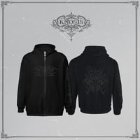 Knosis Logo Hoodie / Black & White | Knosis