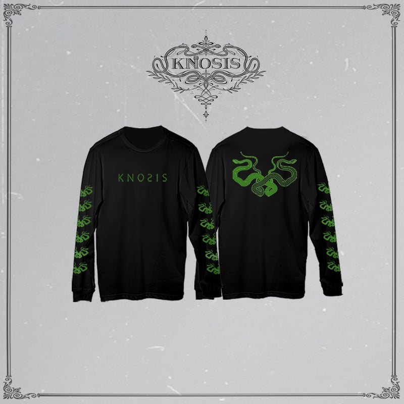 Knosis Logo Longsleeve | Black & Green | Knosis