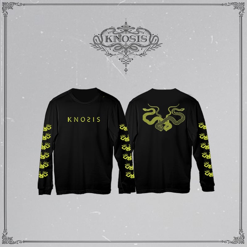 Knosis Logo Longsleeve | Black & Yellow | Knosis