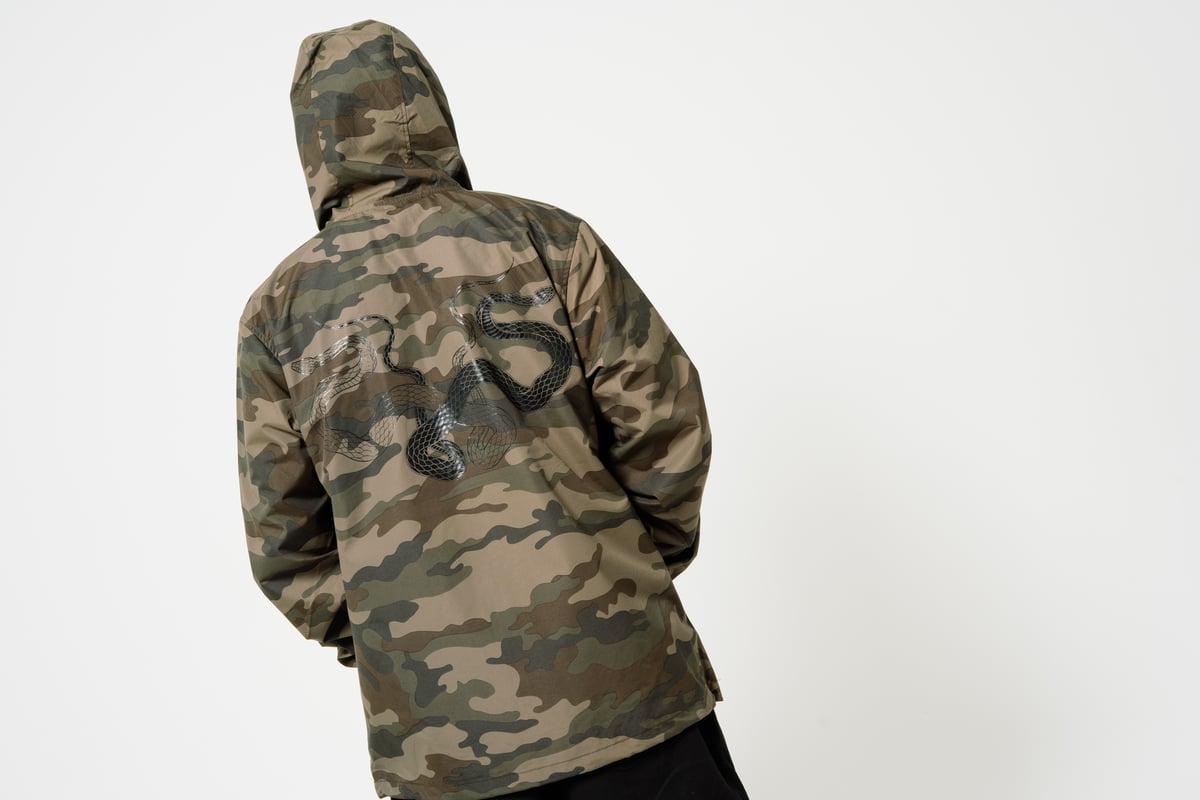 Knosis ポップアップ anorak jacket L ミリタリー Knosis ポップアップ anorak jacket L ミリタリー - メルカリ