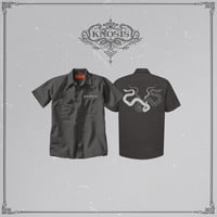 Knosis Logo Work Shirt / Gray | Knosis