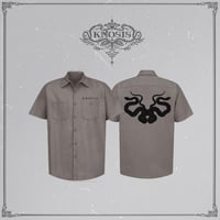 Knosis Logo Work Shirt / Black | Knosis