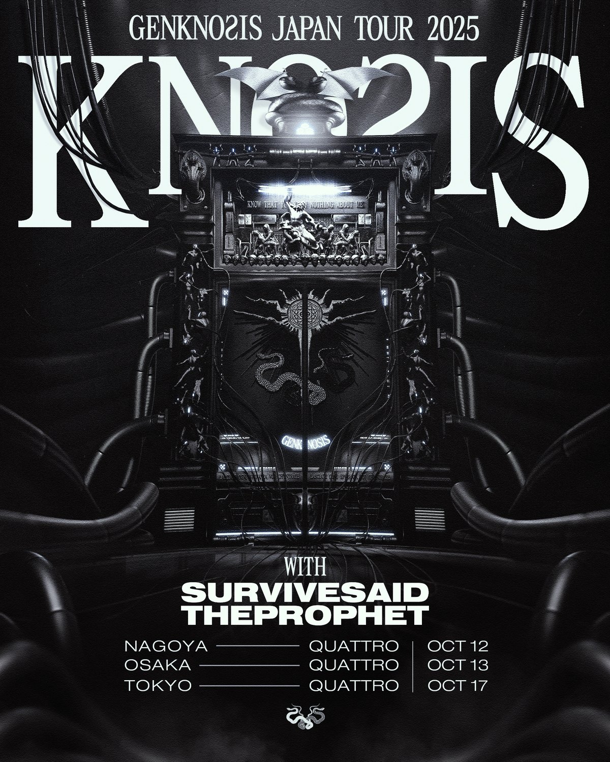 KNOSIS GENKNOSIS 数量限定BOX ポスター以外 GENKNOSIS JAPAN TOUR 2025 | Knosis