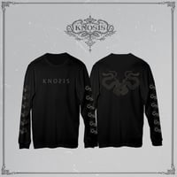 knosis Logo T-shirt / ブラック KNOSIS ノーシス Tシャツ XLサイズ 黒 POPUP STORE限定】 Knosis LOGO