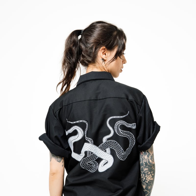 GENKNOSIS POP UP 商品>> KNOSIS LOGO WORKSHIRT /