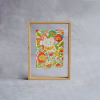 原画作品「花の猫」【中川彩香】