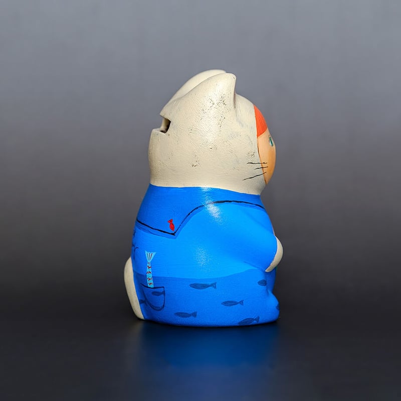 まねき猫作品「Yacht cat」(S)【marini＊monteany】 | Place w