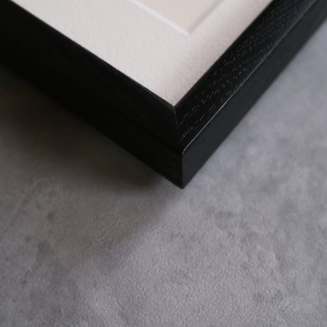 保護猫ドローイング作品「Cat drawing　2023.Feb.15(シャム長毛)」【Tomohiro Noda（marini＊monteany）】
