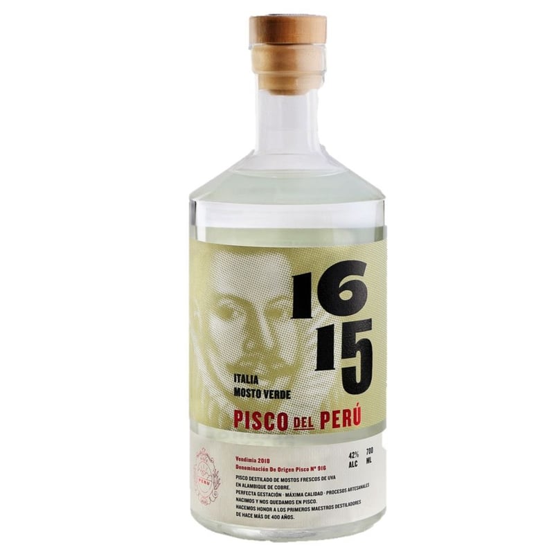 ペルー伝統の酒【ピスコ】1615(ディエシセイス キンセ)・モストベルデ