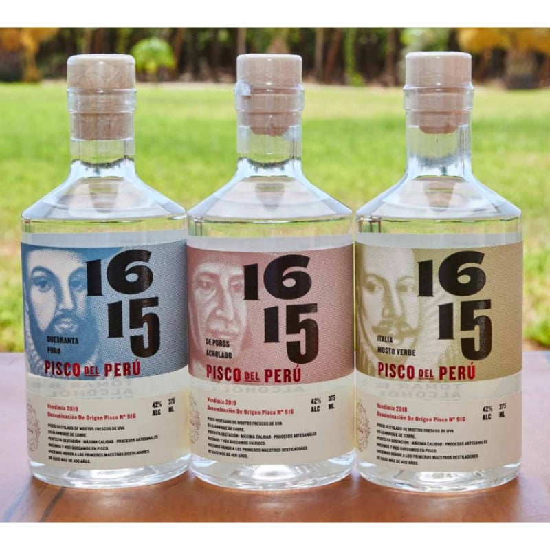 ペルー伝統の酒【ピスコ】1615(ディエシセイス キンセ)・モストベルデ
