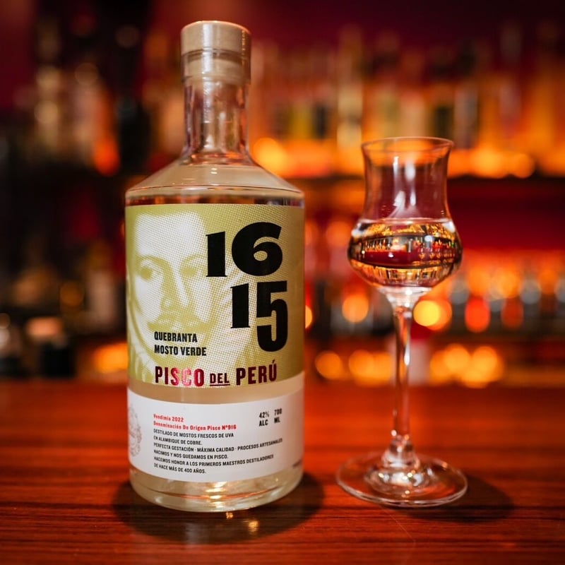 ペルー伝統の酒【ピスコ】1615(ディエシセイス キンセ)・モストベルデ