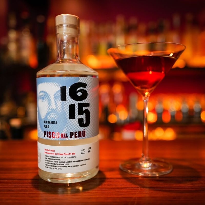 ペルー伝統の酒【ピスコ】1615(ディエシセイス キンセ)・プーロ ペルー伝統の酒【ピスコ】1615(ディエシセイス キンセ)・プーロ