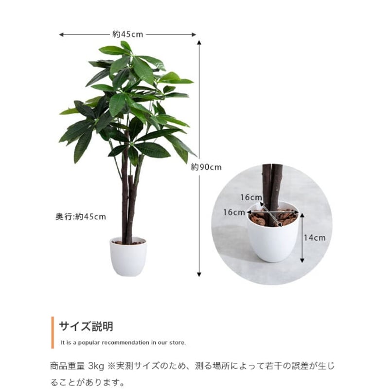 光触媒人工観葉植物 パキラ | ishihara furniture