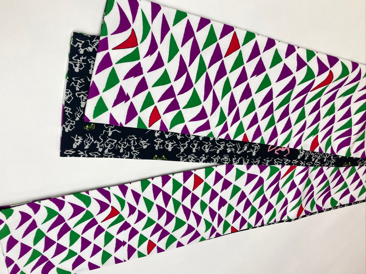 MONO by TOMONOSUKE 半幅帯 さんかく×MONO by TOMONOSUKE 酔宴・半幅帯 | MONO by TOMONO