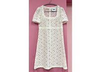White lace dress