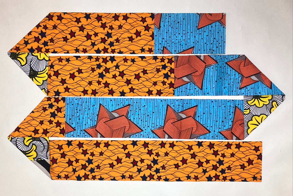 星と葉っぱ・半幅帯 | MONO by TOMONOSUKE