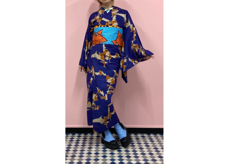 MONO by TOMONOSUKE 半幅帯 縞々と馬車・半幅帯 | MONO by TOMONOSUKE