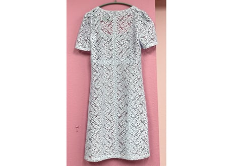 Lavender lace dress