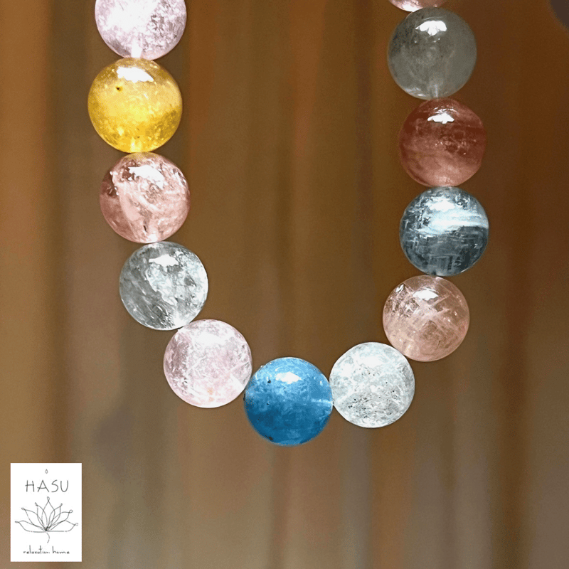 ★特選一連★素直な自分を表現【美麗パステルカラー♢MIXベリルさざれ連】❤️ ☆特選一連☆素直な自分を表現【美麗パステルカラー♢MIXベリル