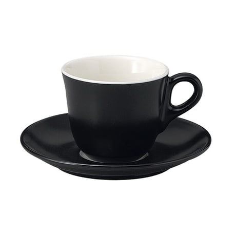 コーヒーカップ＆ソーサー（ブラック）