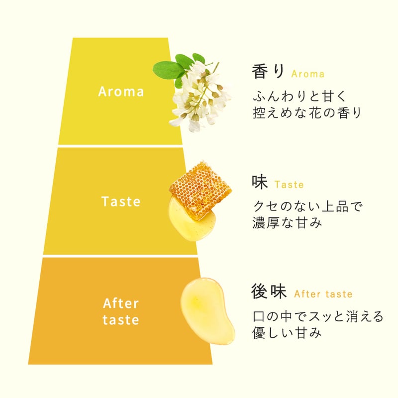 アカシアの花 プレミアム 90g 群馬県産 | 国産はちみつHoneyGold