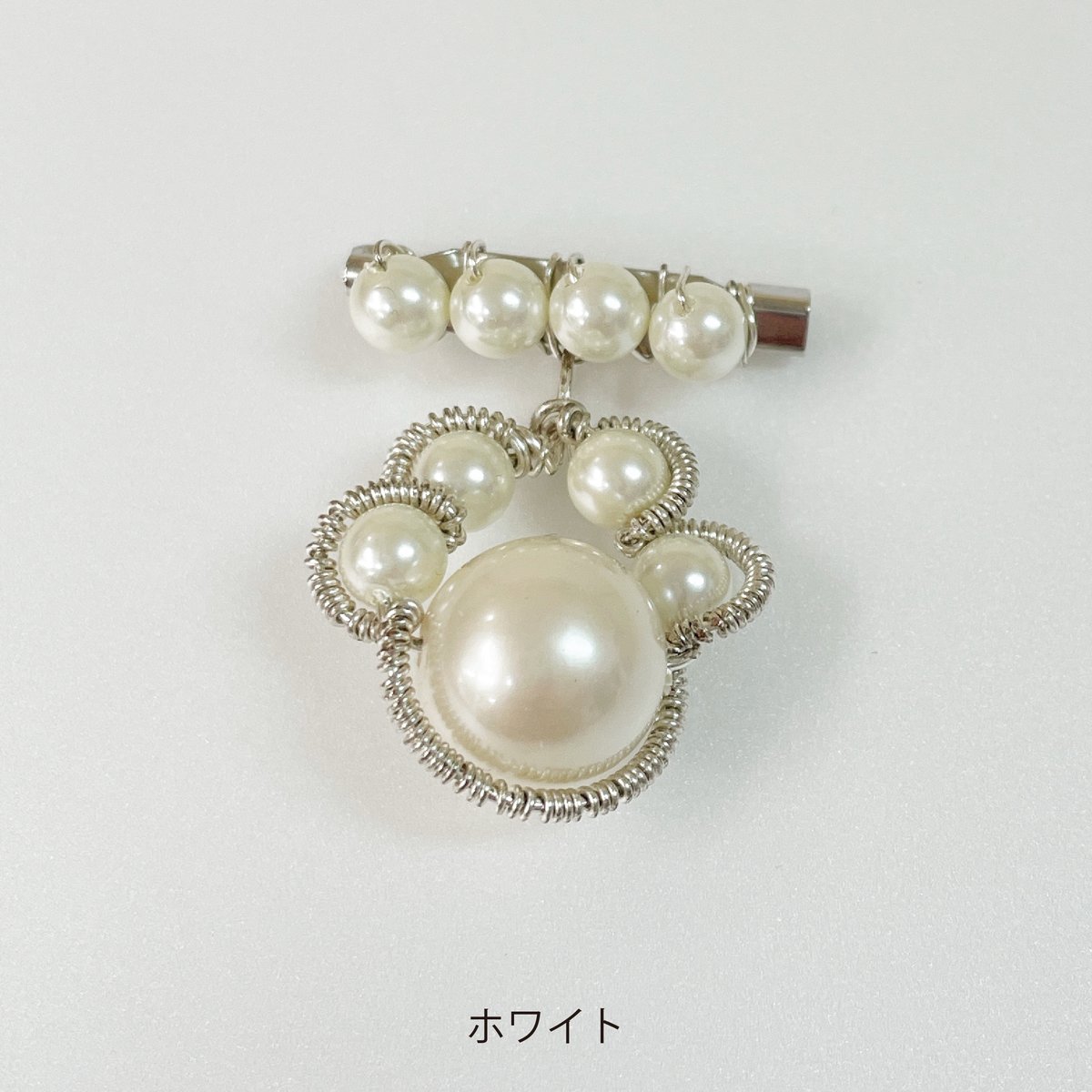 NO.960❤黒猫 睡蓮 虹❤レジンへアゴム ブローチ