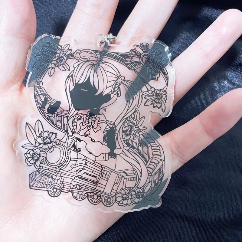 ミリオンライブ！ 箱崎星梨花 アクリルキーホルダー ミリシタ切り絵風アクリルキーホルダー 箱崎星梨花 | Fragile