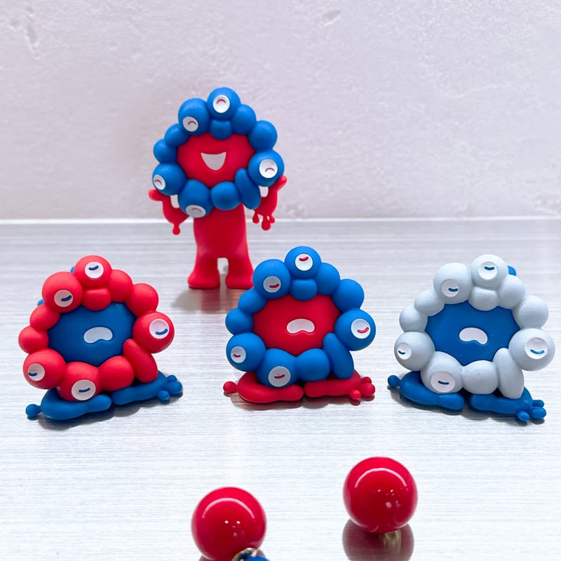 推しカラーミャクミャク　6点セット ミャクミャクカラーピアス 3way | MAPI LABO STORE