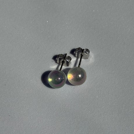 オーロラ　ボールピアス