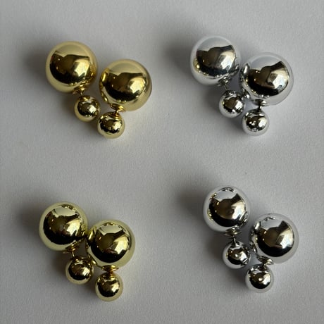 メタルボールピアス