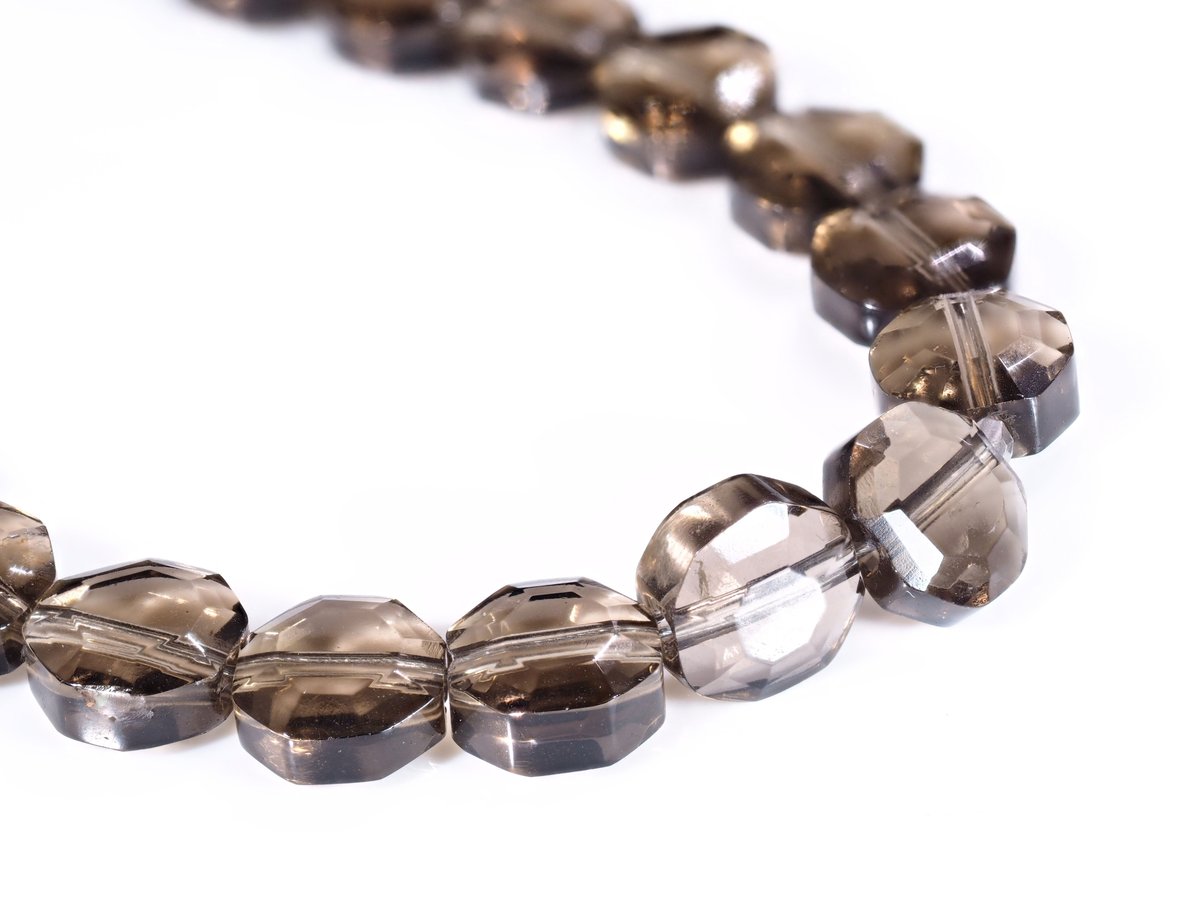 天然石 スモーキークォーツ ブレスレット シルバー アクセサリー