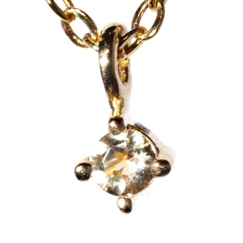 厳選天然 ダイヤモンド ネックレス 0.213ct 10金 YG 国内生産品ダイヤ 