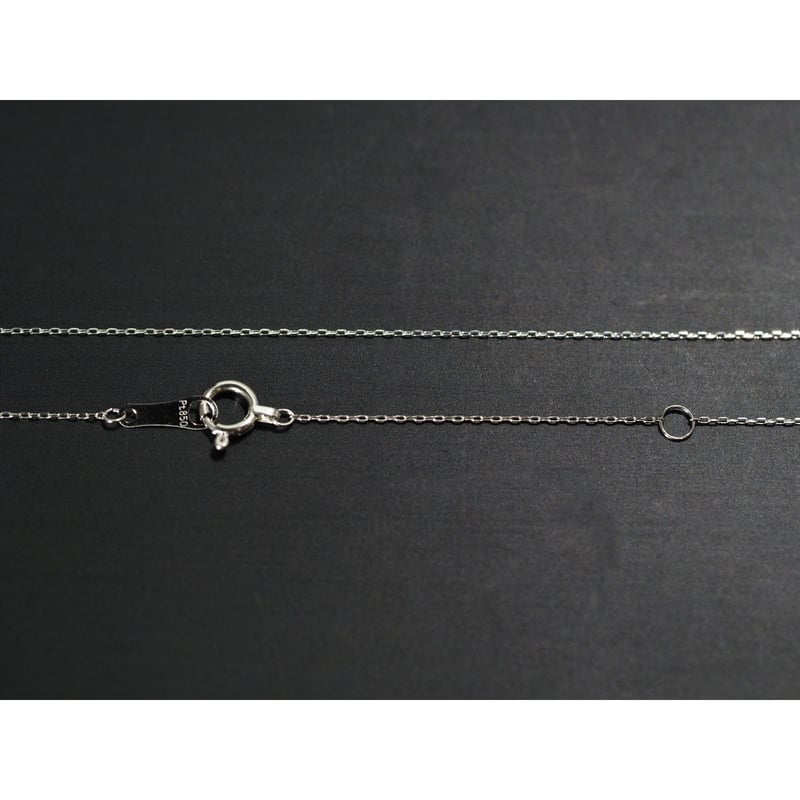 プラチナ製 ダイヤモンド ネックレス 国内生産品 厳選 pt850 ( 刻印有 