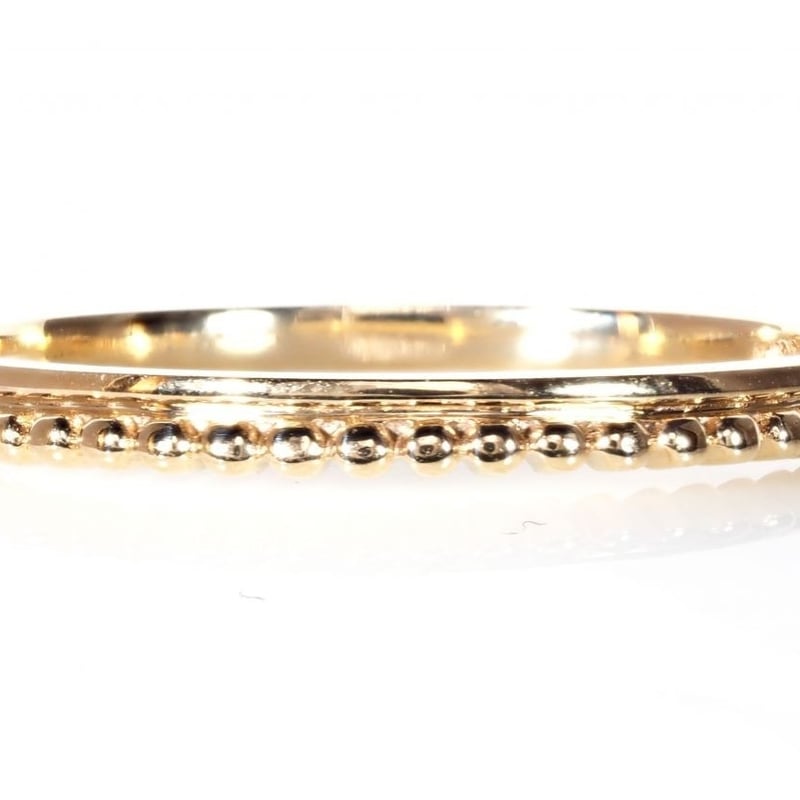 厳選10金イエローゴールド リング 指輪 国内生産品 K10 (刻印有 2  