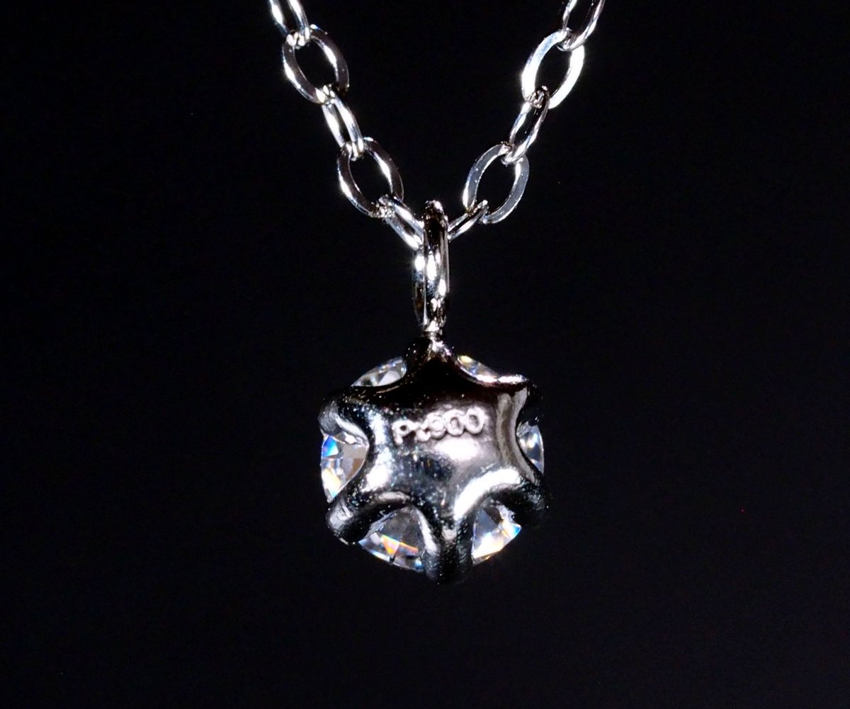 プラチナ 900 一粒 ダイヤモンド ネックレス 0.4ct pt900 プラチナ 900 一粒 ダイヤモンド ネックレス 0.4ct pt900