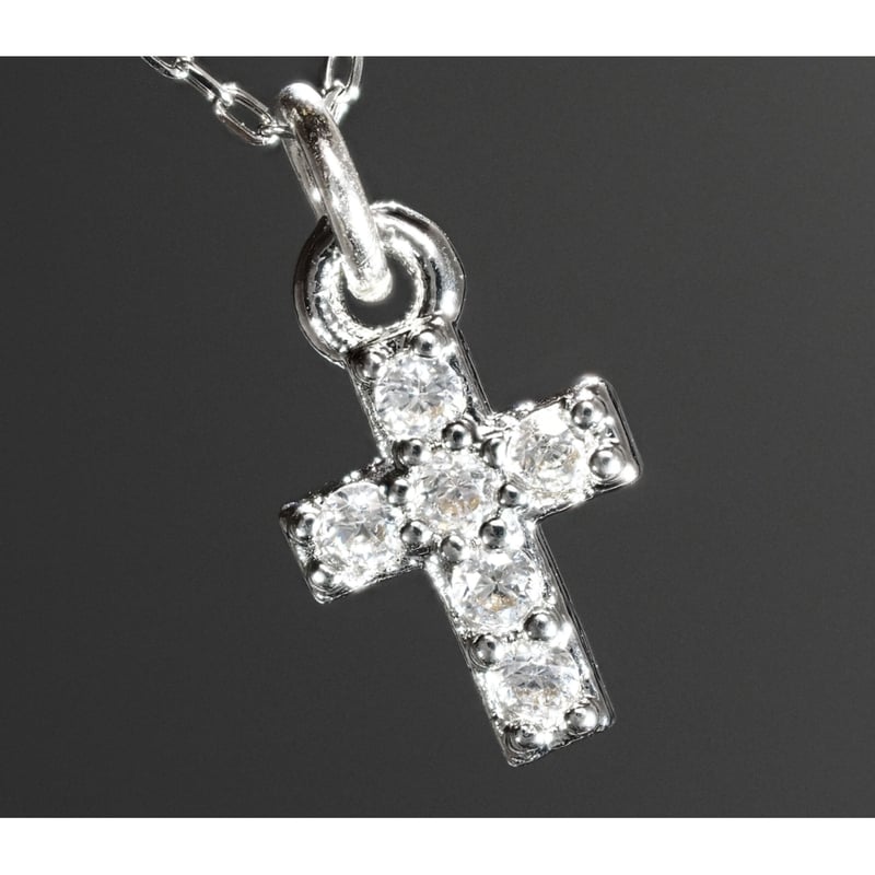 プラチナ製 ダイヤモンド ネックレス 国内生産品 厳選 pt850 ( 刻印有  