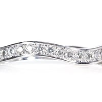 厳選 豪華 大粒 天然 ダイヤモンド エタニティ リング 指輪 0.5ct 18金 