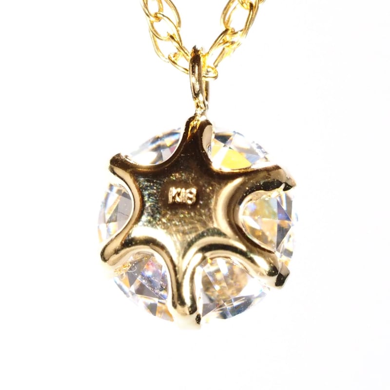 格安! 1ct ! K18 刻印 大粒 ダイヤモンド ネックレス 早い者勝ち！