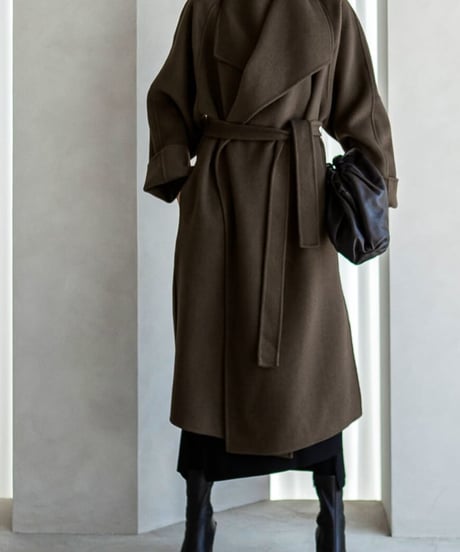 【即納】【SALE】oversize gown coat/4color /4color　LA1381