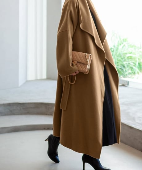 【即納】【SALE】oversize gown coat/4color /4color　LA1381