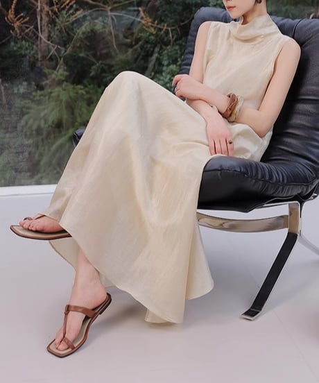 high neck a-line summer op/1color　LA3117