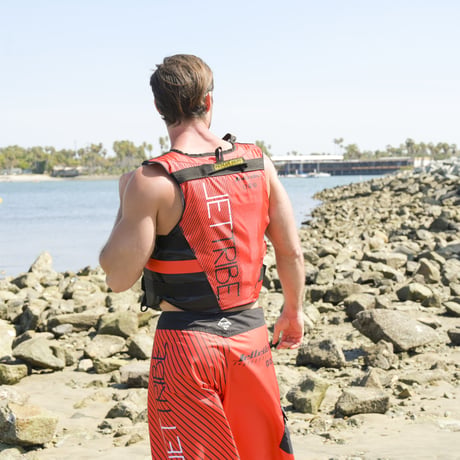 USCG CIRCUIT NYLON SIDE ENTRY RED