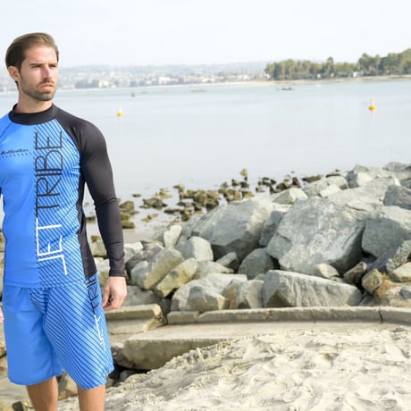 CIRCUIT RASHGUARD AQUA BLUE
