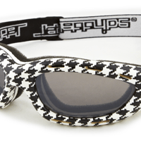 HOUNDSTOOTH FRAME/SMOKE LENS
